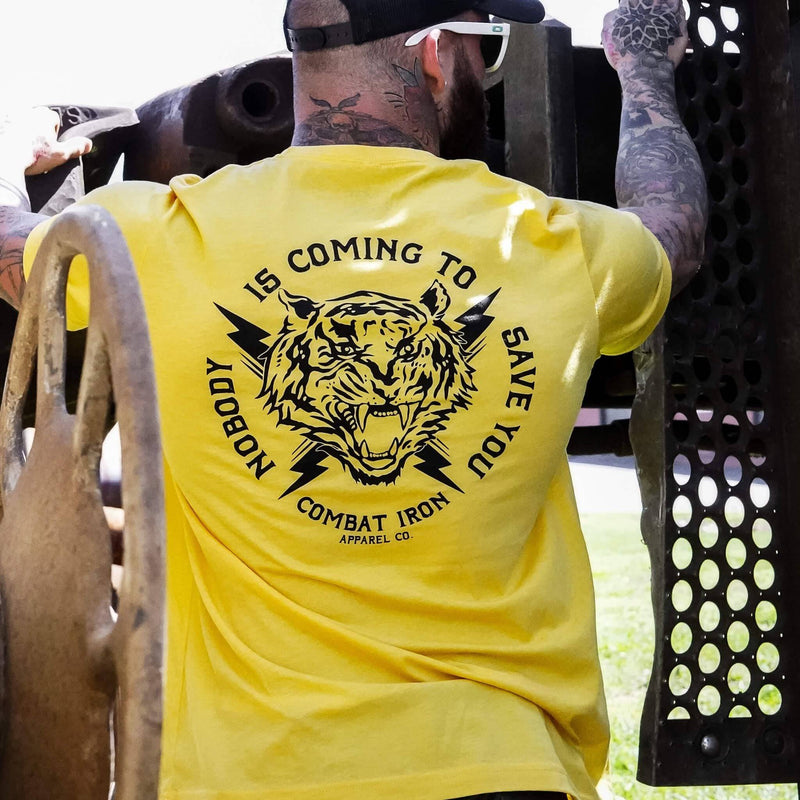 Load image into Gallery viewer, Nobody Is Coming To Save You Men's T-Shirt
