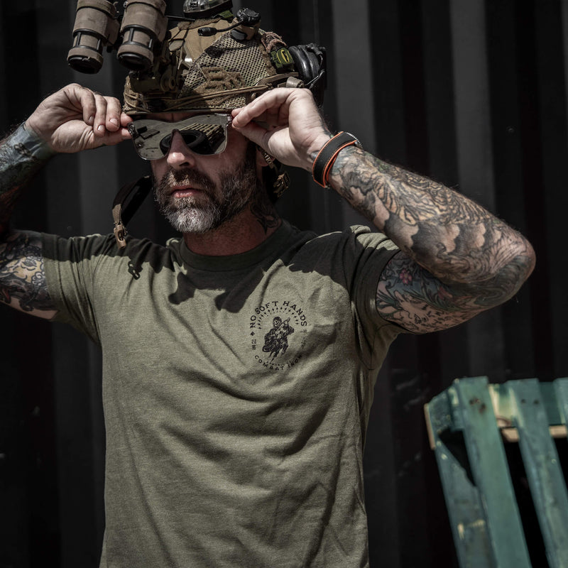 Load image into Gallery viewer, No Soft Hands Reaper Men&#39;s T-Shirt
