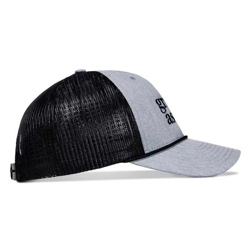 Load image into Gallery viewer, Grateful As Fuck Rope Snapback Hat
