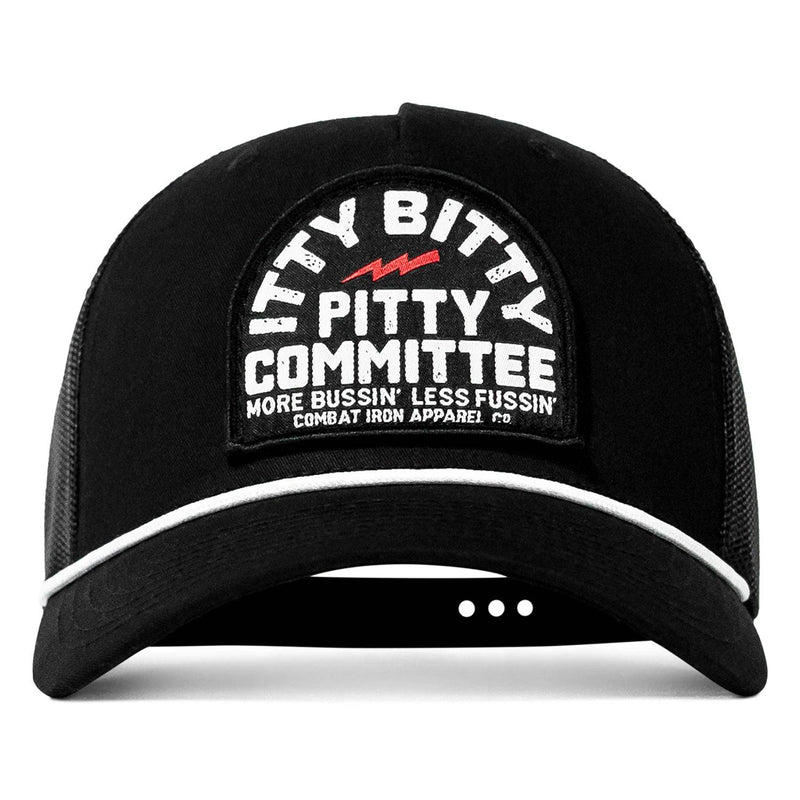 Load image into Gallery viewer, Itty Bitty Pitty Committee Patch Rope SnapBack Hat
