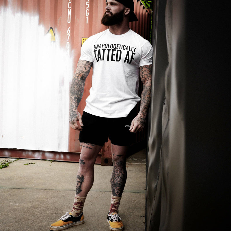 Load image into Gallery viewer, Unapologetically Tatted AF Men&#39;s T-shirt
