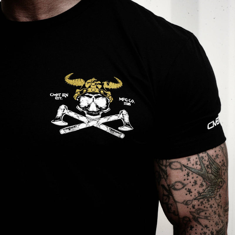 Load image into Gallery viewer, FEAR NOT DEATH, VIKING WARRIOR MEN&#39;S T-SHIRT
