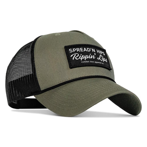 Spreadin' Hips Rippin' Lips Patch Rope Snapback