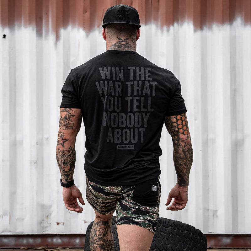 Load image into Gallery viewer, Win The War You Tell Nobody About Men&#39;s T-Shirt
