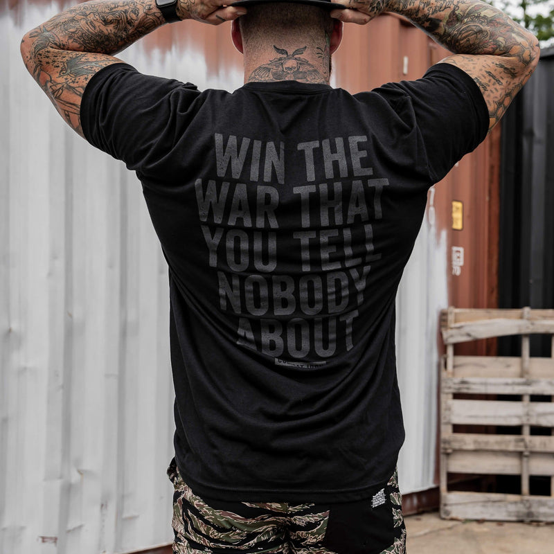 Load image into Gallery viewer, Win The War You Tell Nobody About Men&#39;s T-Shirt
