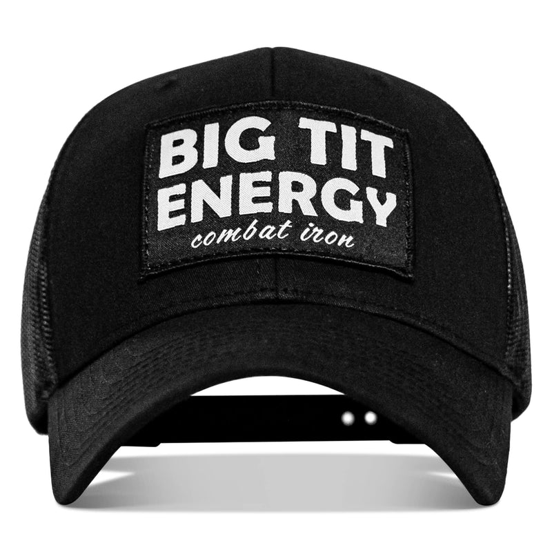 Load image into Gallery viewer, Big Tit Energy Patch Snapback Hat
