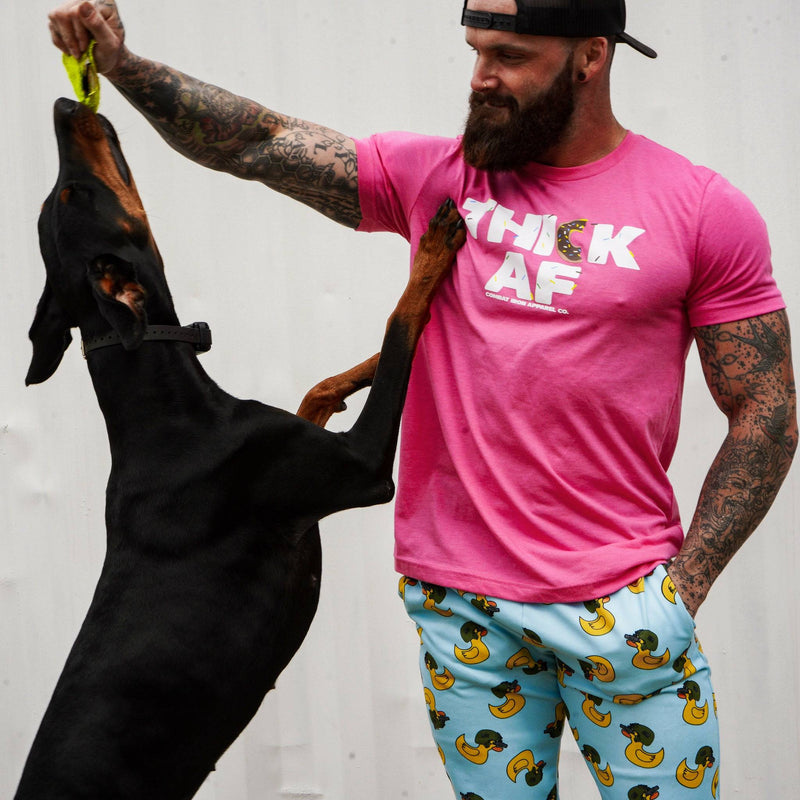 Load image into Gallery viewer, Thick Af Donut Edition Men&#39;s T-Shirt
