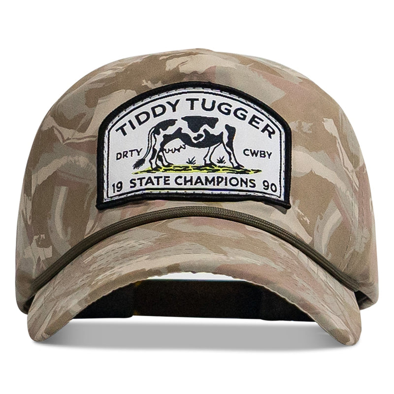 Load image into Gallery viewer, Tiddy Tugger State Champions Crushable Snapback
