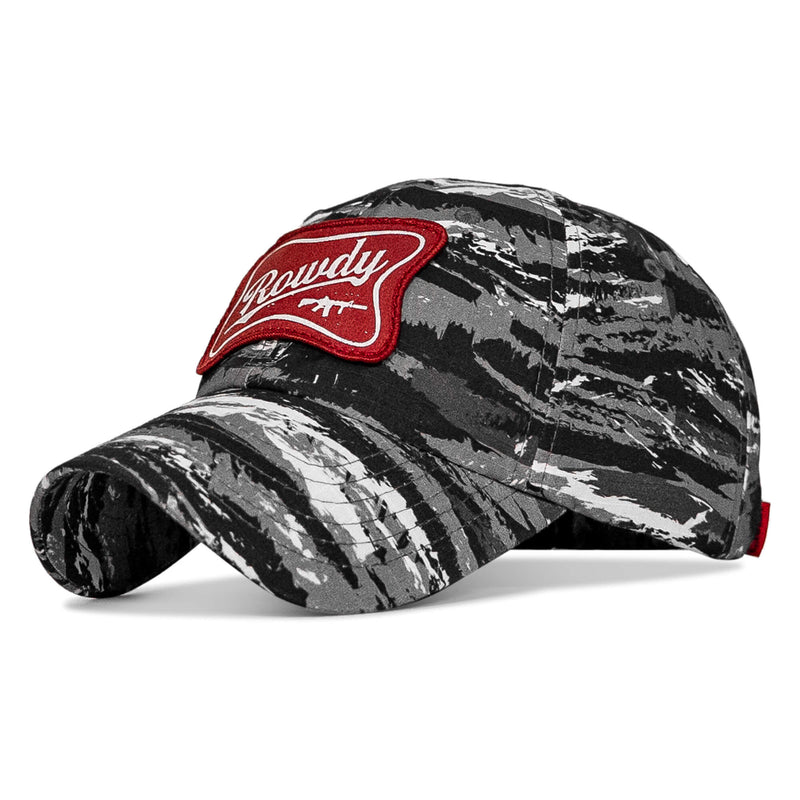 Load image into Gallery viewer, Rowdy Beer Logo Patch Ripstop Hat
