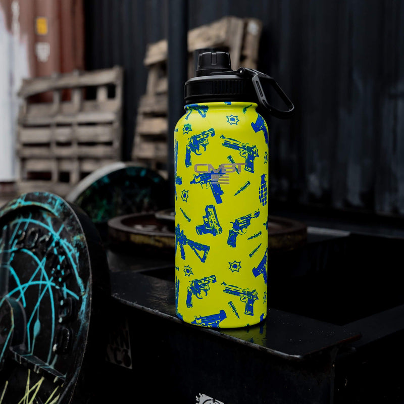 Load image into Gallery viewer, 32oz Metal Hydration Bottle V2 | 24hr Insulated + Drink Port
