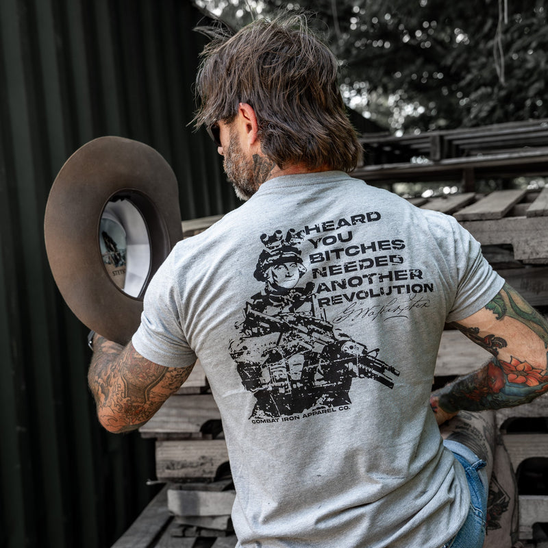 Load image into Gallery viewer, George Washington: Heard You B*tches Needed Another Revolution Men&#39;s T-Shirt
