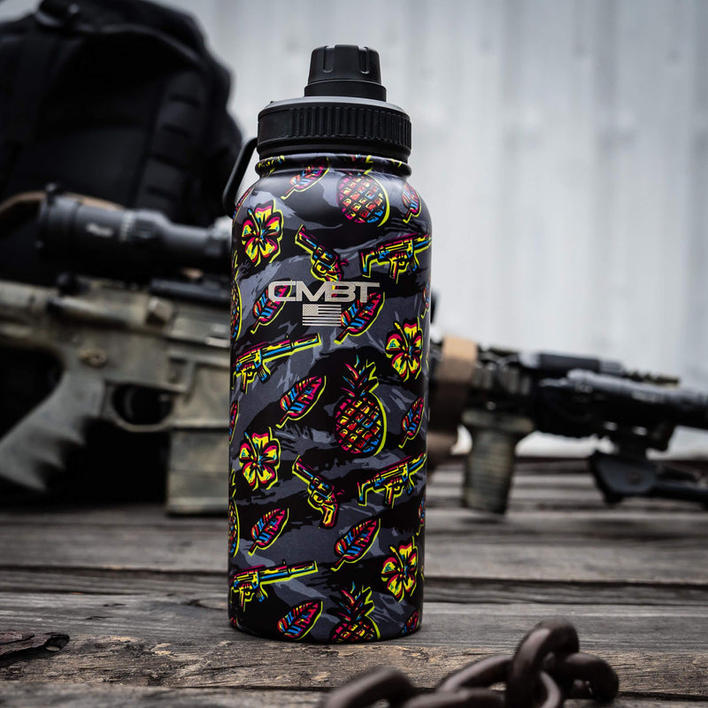 Load image into Gallery viewer, 32oz Metal Hydration Bottle V2 | 24hr Insulated + Drink Port

