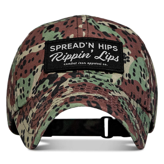 Spreadin' Hips and Rippin' Lips Patch Ripstop Snapback