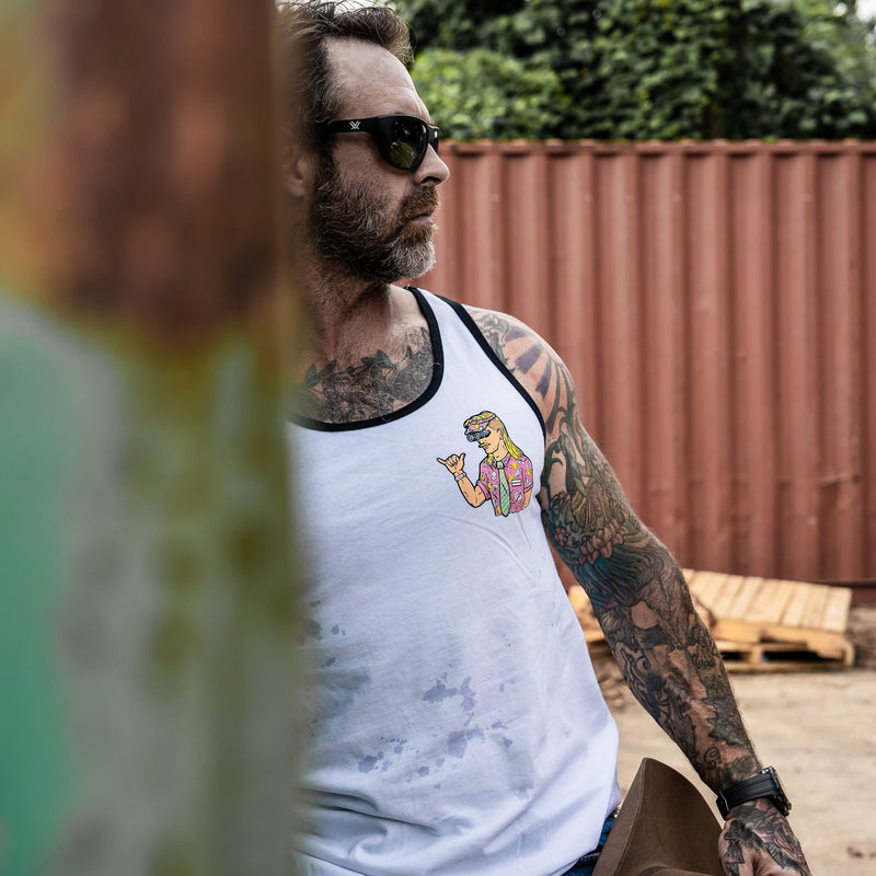 Load image into Gallery viewer, Business In The Front. Party In The Back. Men&#39;s Tank
