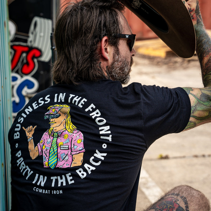 Load image into Gallery viewer, Business In The Front. Party In The Back. Party Men's T-Shirt
