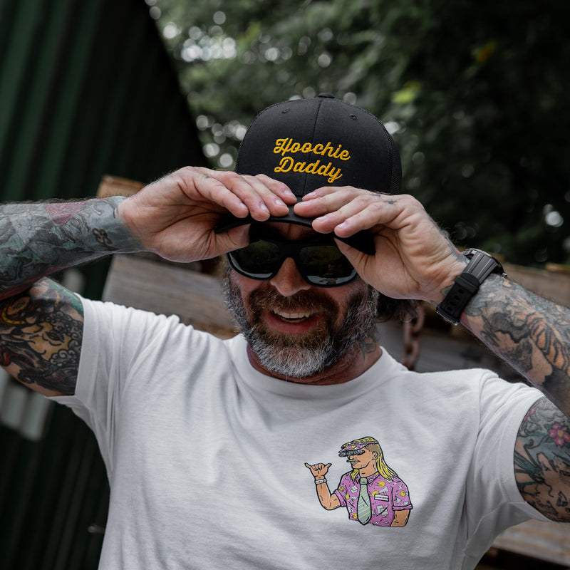 Load image into Gallery viewer, Hoochie Daddy Script Snapback Hat
