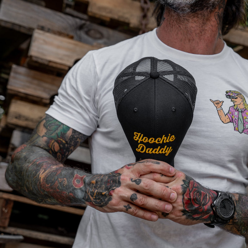 Load image into Gallery viewer, Hoochie Daddy Script Snapback Hat
