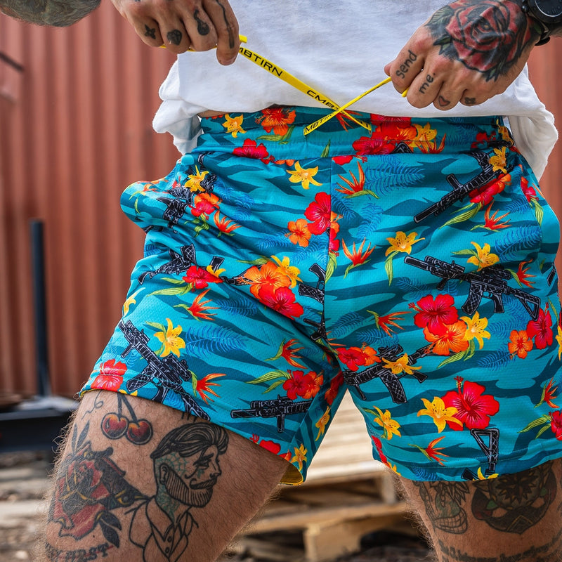 Load image into Gallery viewer, Men's Hooch Daddy Mesh Shorts | 5"
