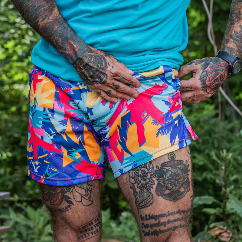 Load image into Gallery viewer, Men's Hooch Daddy Mesh Shorts | 5"
