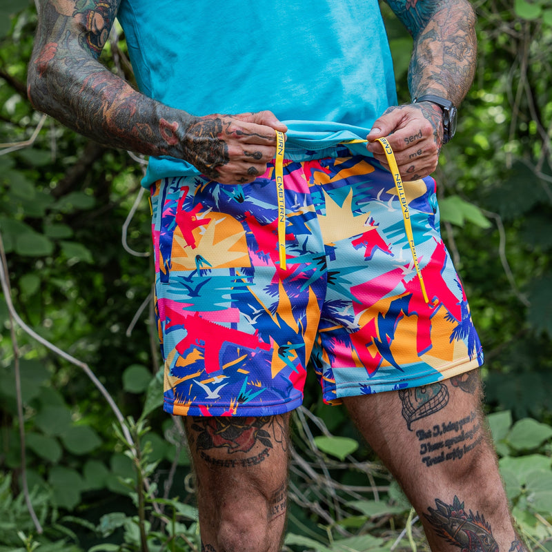 Load image into Gallery viewer, Men's Hooch Daddy Mesh Shorts | 5"
