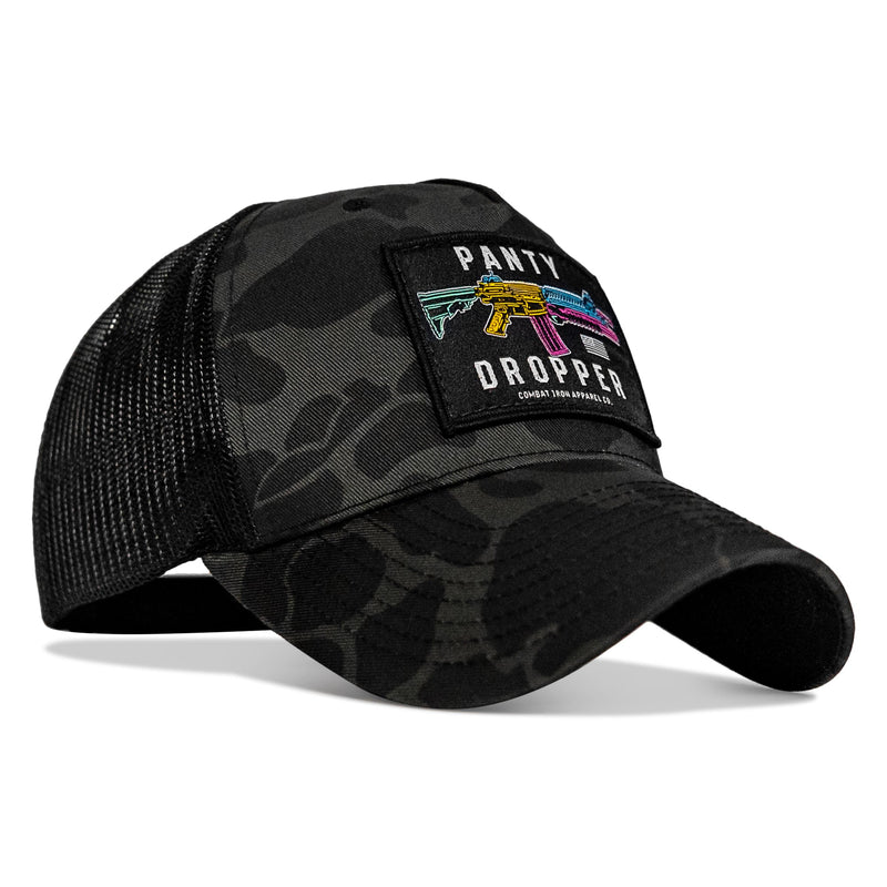 Load image into Gallery viewer, Panty Dropper Retro Patch Snapback Hat
