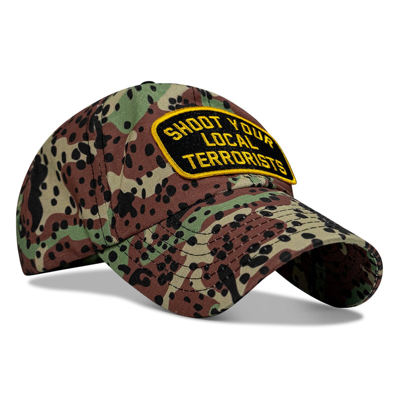 Load image into Gallery viewer, Shoot Your Local Terrorists Patch Ripstop Low Profile Hat
