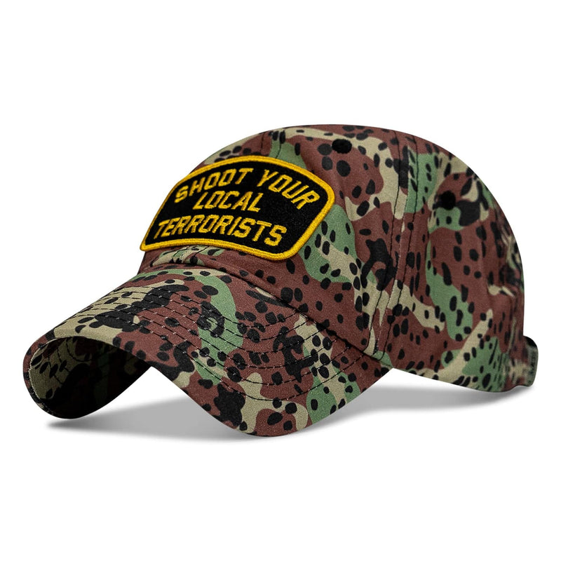Load image into Gallery viewer, Shoot Your Local Terrorists Patch Ripstop Low Profile Hat
