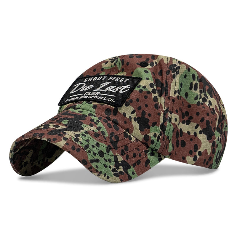Load image into Gallery viewer, Shoot First. Die Last. Club Patch Low Profile Ripstop Flex Hat
