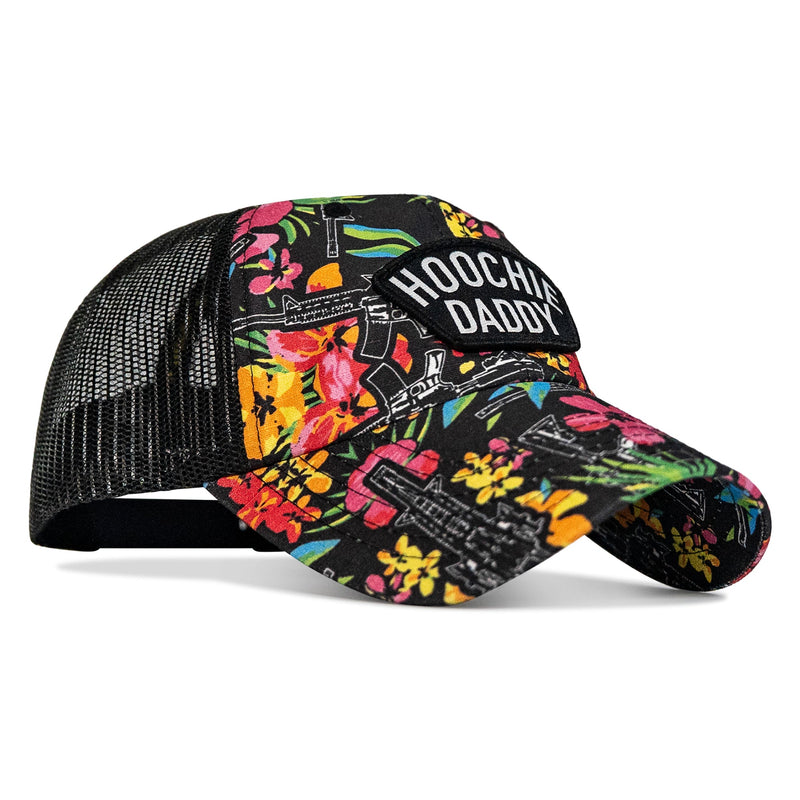 Load image into Gallery viewer, Hoochie Daddy Arched Patch Tactical Ripstop Mesh Snapback Hat
