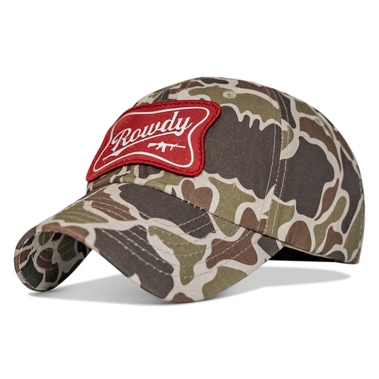 Rowdy Beer Logo Patch Ripstop Hat
