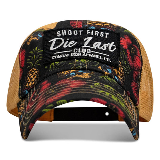 Shoot First. Die Last. Club Patch Ripstop Snapback