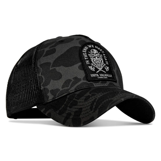 In The End, We Meet Again - Until Valhalla Patch Snapback Hat