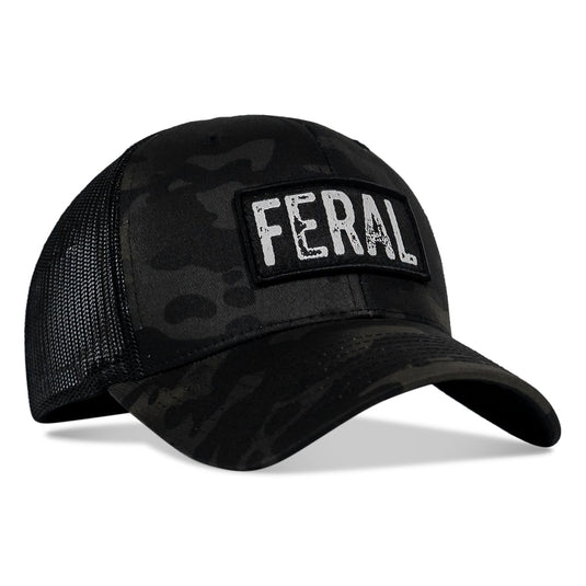 Feral Vintaged Patch Snapback Hat