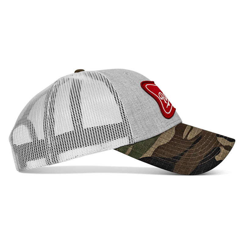 Load image into Gallery viewer, Rowdy Beer Logo Patch Snapback Hat
