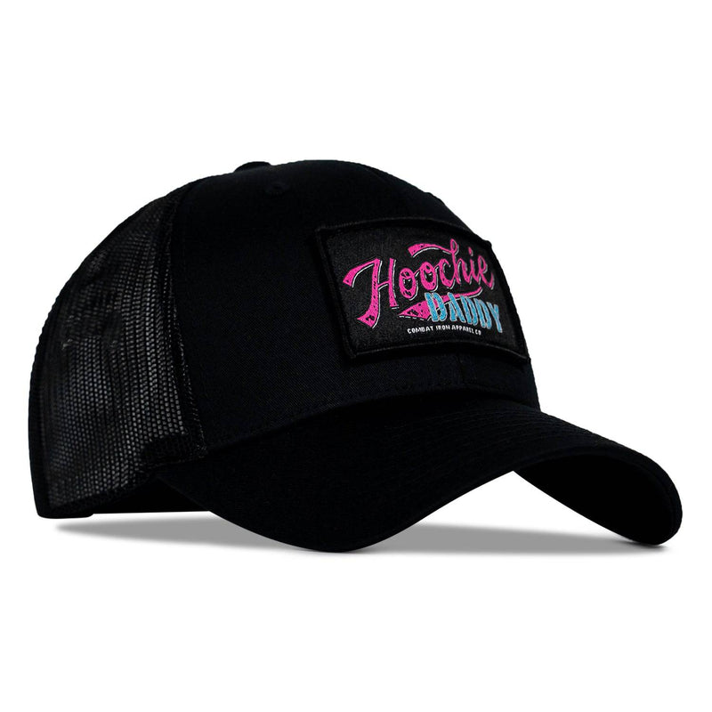 Load image into Gallery viewer, Hoochie Daddy Retro Script Patch Snapback Hat
