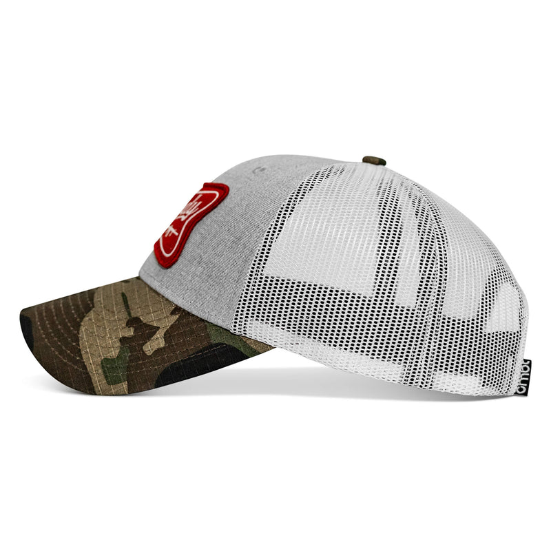 Load image into Gallery viewer, Rowdy Beer Logo Patch Snapback Hat
