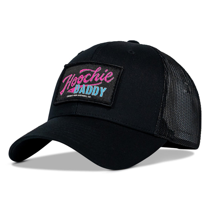 Load image into Gallery viewer, Hoochie Daddy Retro Script Patch Snapback Hat
