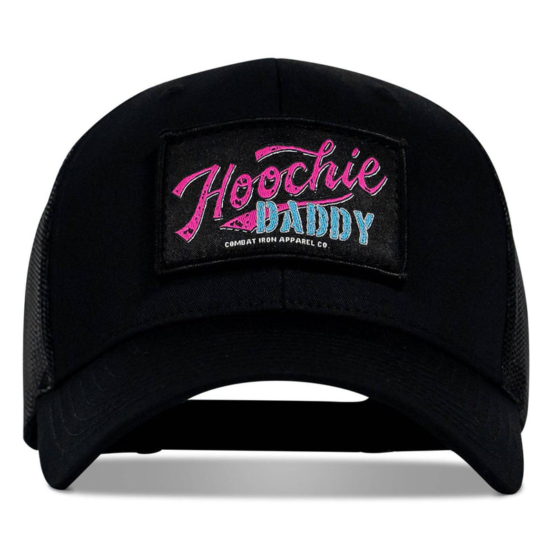 Load image into Gallery viewer, Hoochie Daddy Retro Script Patch Snapback Hat
