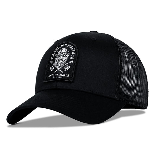 In The End, We Meet Again - Until Valhalla Patch Snapback Hat