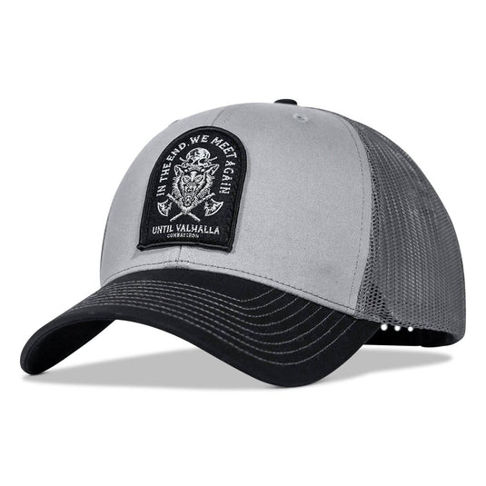 In The End, We Meet Again - Until Valhalla Patch Snapback Hat