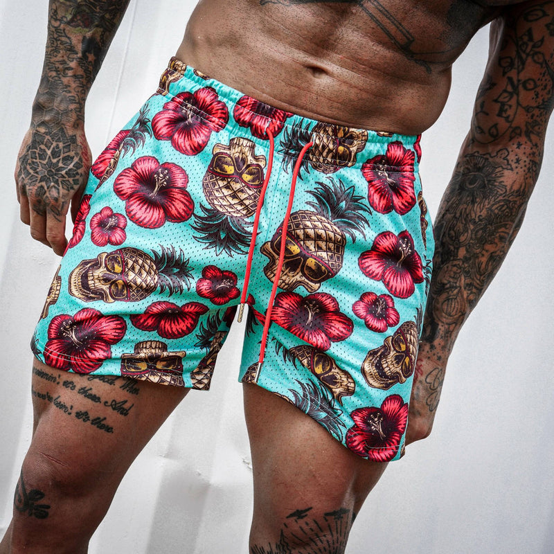 Load image into Gallery viewer, Mid Thigh Mesh Training / Lifestyle Shorts | 5"
