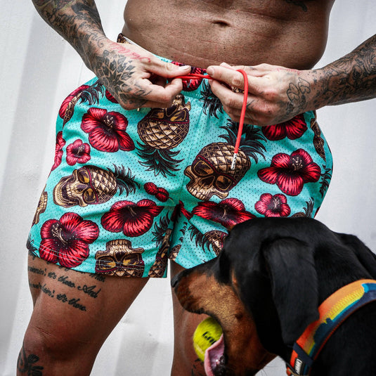 Mid Thigh Mesh Training / Lifestyle Shorts | 5"