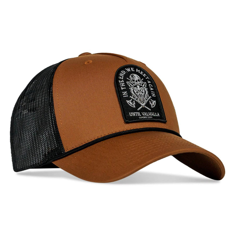 Load image into Gallery viewer, In The End We Meet Again - Until Valhalla Rope Snapback

