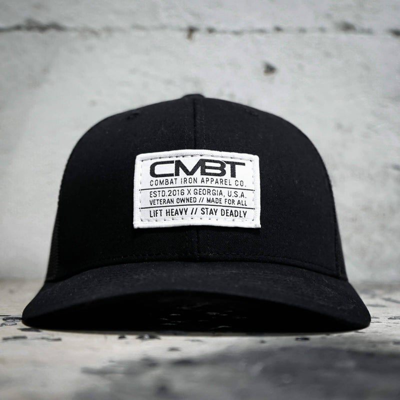 Load image into Gallery viewer, Branded CMBT White Labeled Snapback Hat
