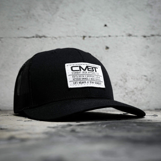 Branded CMBT White Labeled Snapback Hat