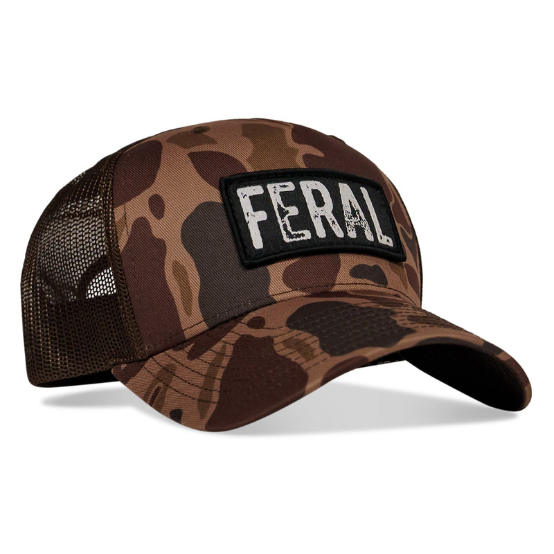 Load image into Gallery viewer, Feral Vintaged Patch Snapback Hat
