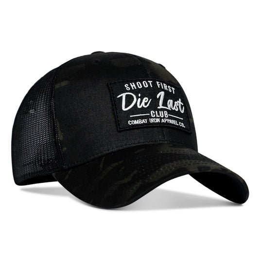 Shoot First. Die Last. Club Patch Snapback