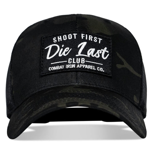 Shoot First. Die Last. Club Patch Snapback
