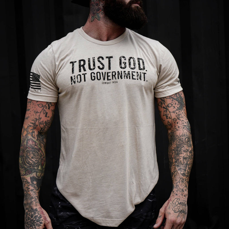 Load image into Gallery viewer, Trust God. Not Government. Men&#39;s T-Shirt
