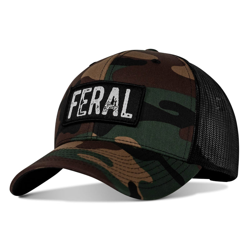 Load image into Gallery viewer, Feral Vintaged Patch Snapback Hat
